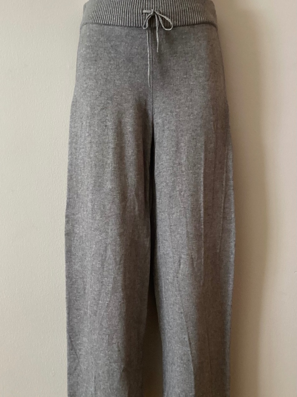 Gray Max Mara Weekend sweater knit pants